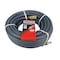 Primefit 1/4in x 50 Foot Premium Rubber Push Lock Air Hose with Coupler and Plug NPL14050C - alternate 1